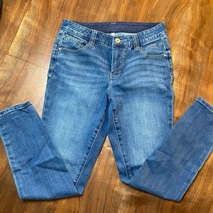 JAG Mid-Rise Skinny Dk Rinse Wash Jeans 8/29